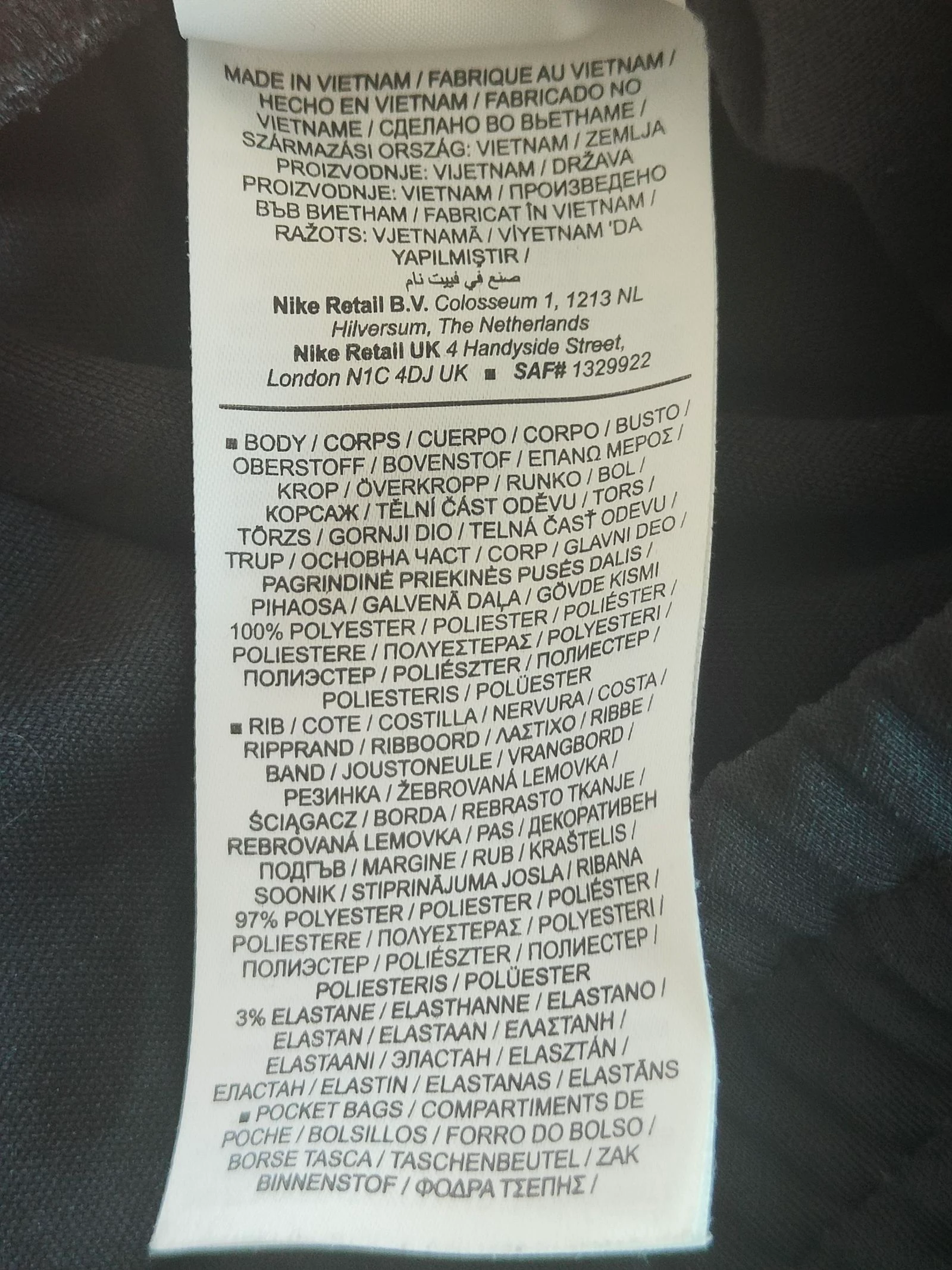 Zwarte Nike joggingbroek Maat M (10-12 jaar) – photo 10